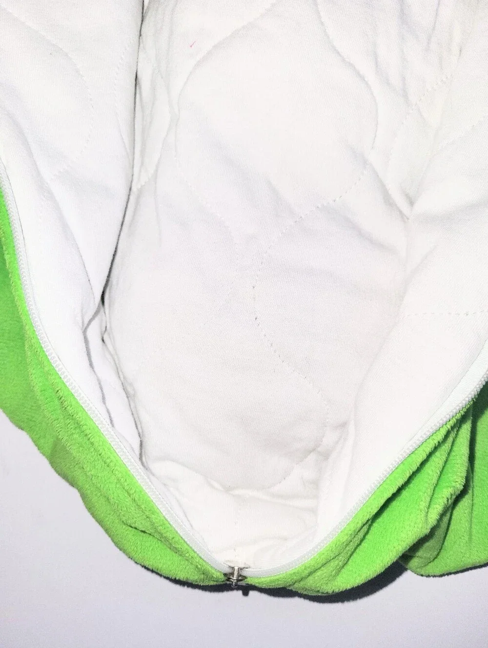 NWOT Baby Green Plush Bunting Pea Pod Costume Halloween 0-6 Months Unisex Infant